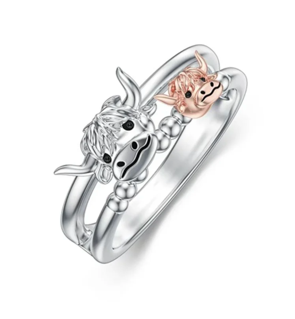 Highland cow ring